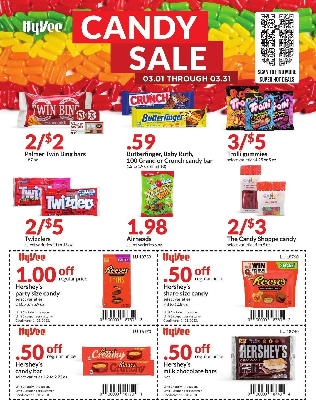 HyVee Candy Sale Deals & Ads from March 1