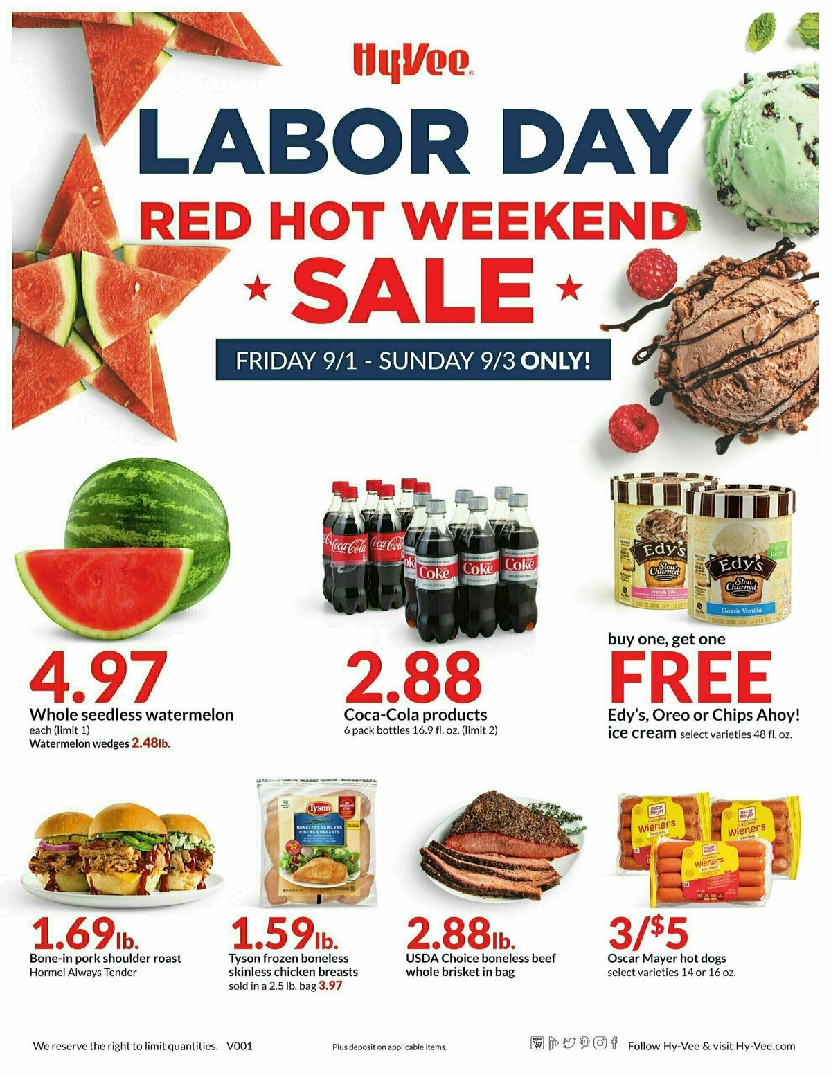 HyVee Labor Day Weekend Sale Deals & Ads from September 1