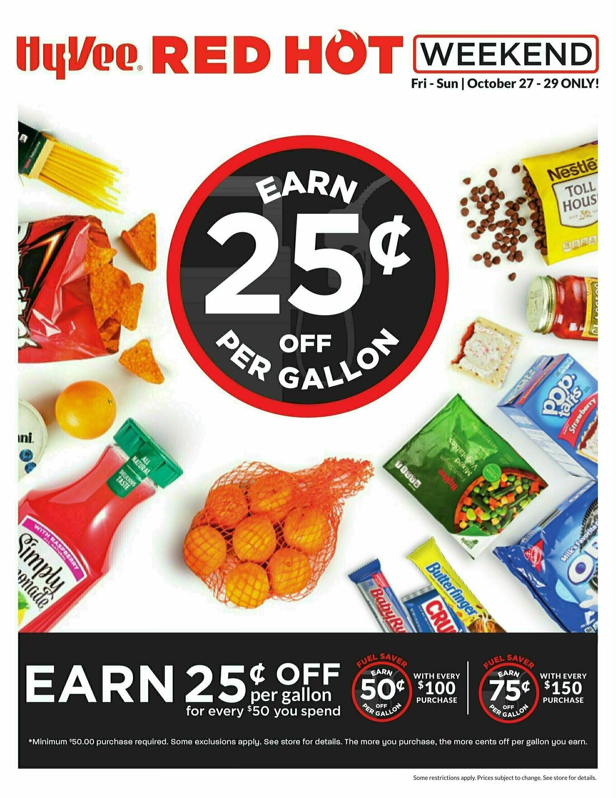 HyVee Red Hot Weekend Deals & Ads from October 27