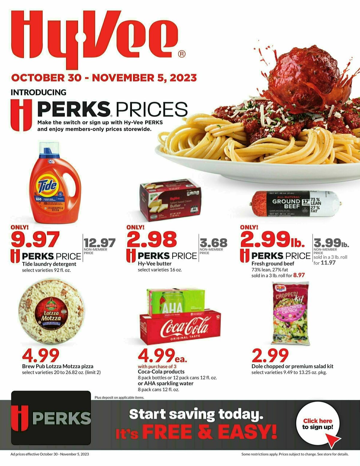 HyVee Deals & Ads from October 30