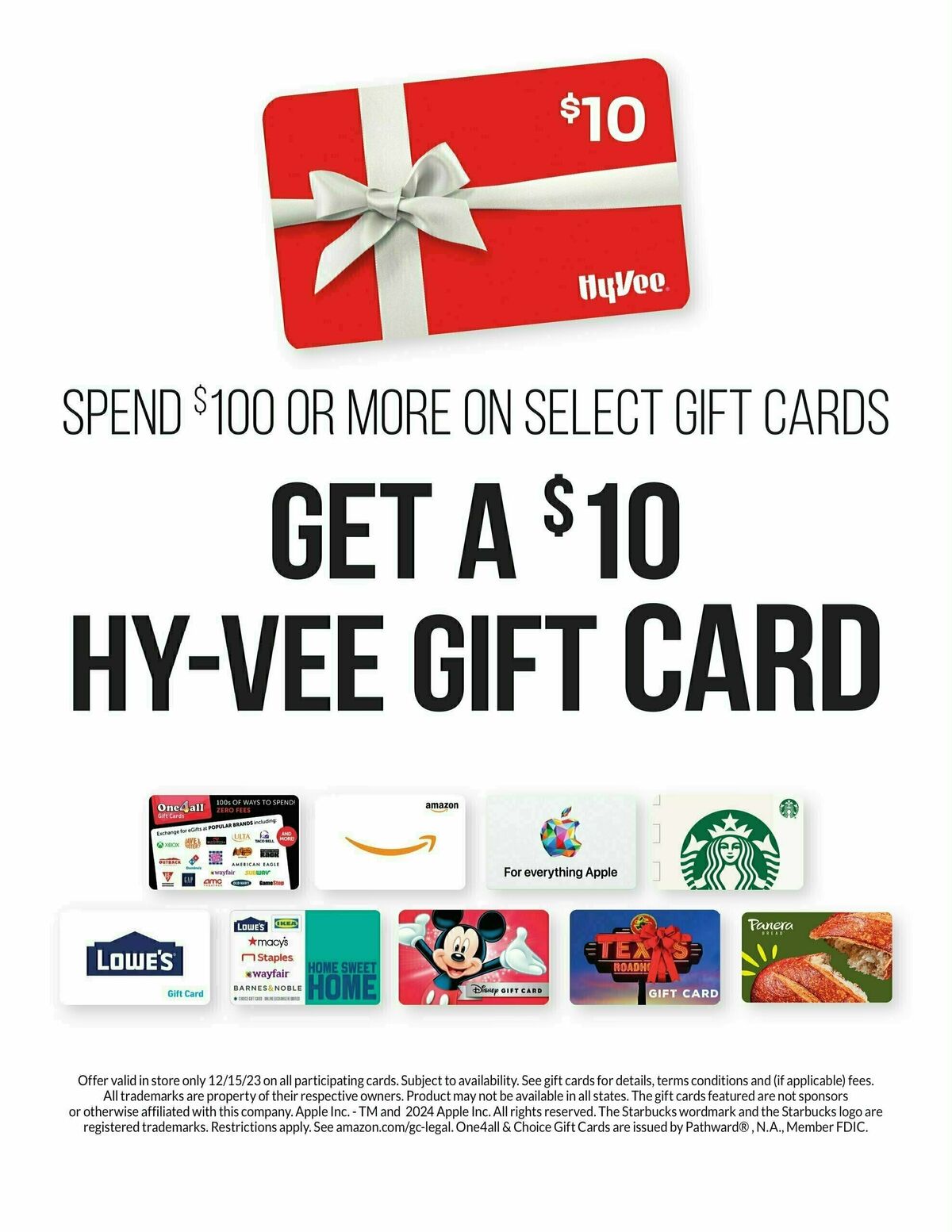 HyVee 1 Day Sale Deals & Ads from December 15