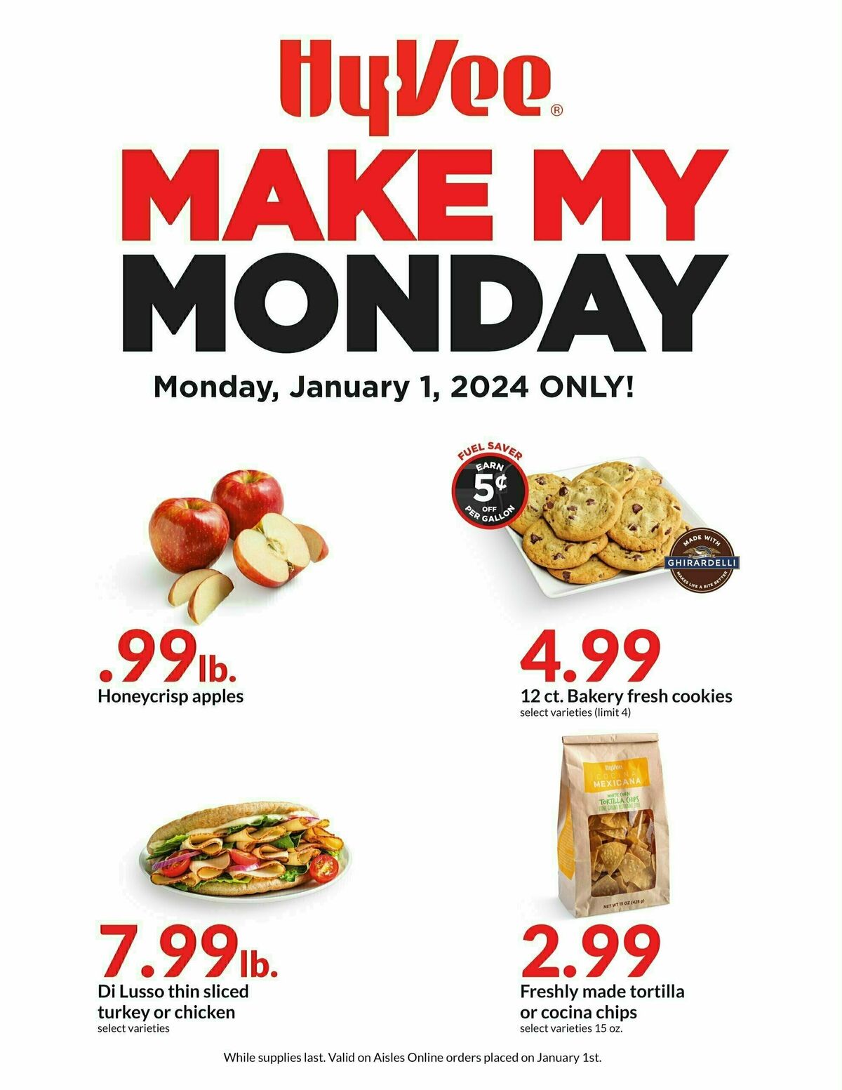 Hy Vee Deals Ads From January 1   1 