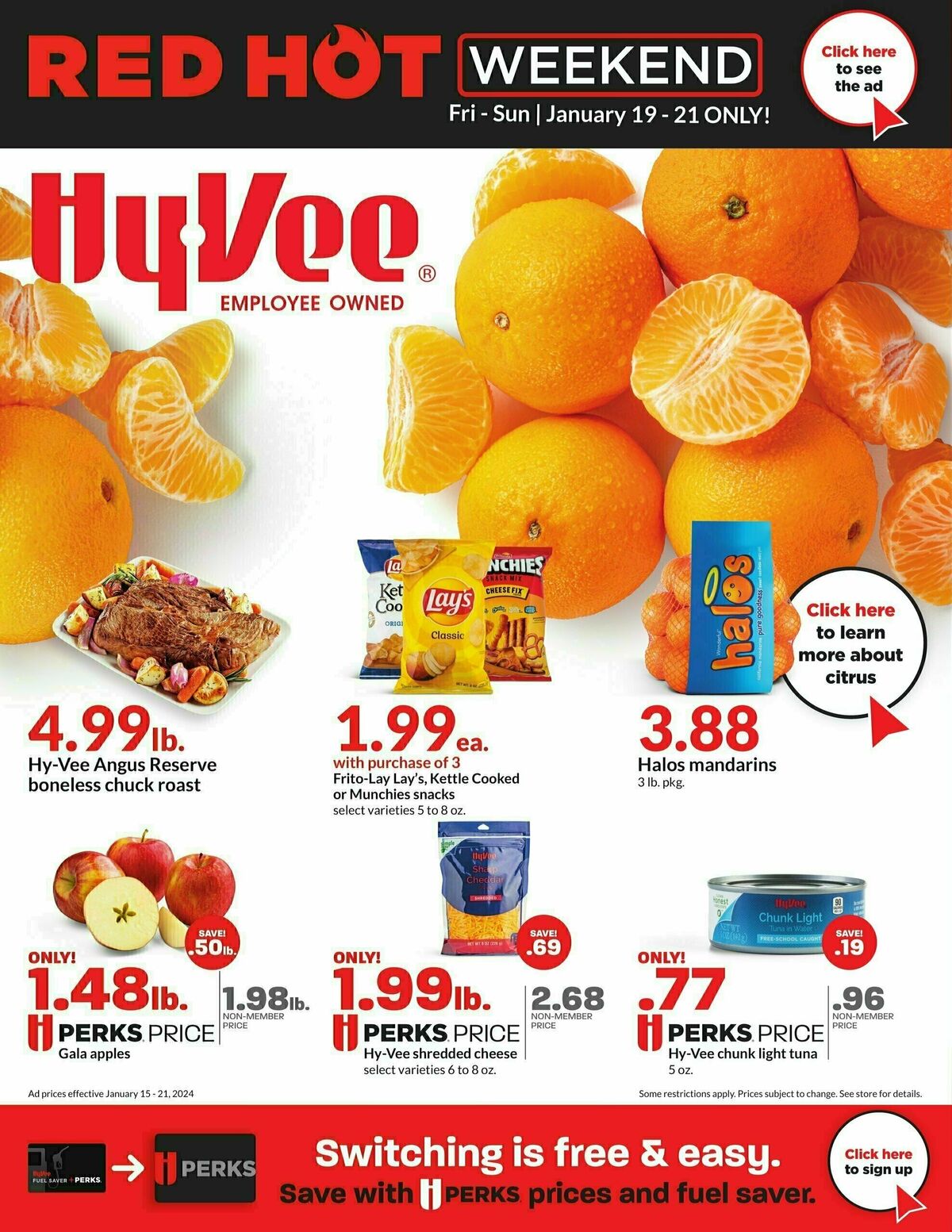 HyVee Deals & Ads from January 15