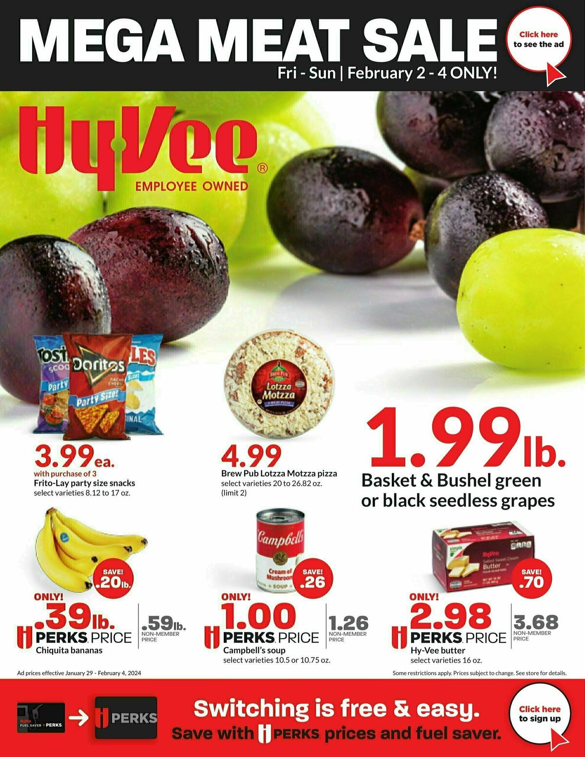 HyVee Deals & Ads from January 29