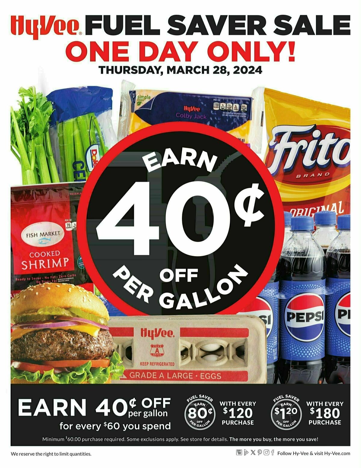 HyVee 1 Day Sale Deals & Ads from March 28