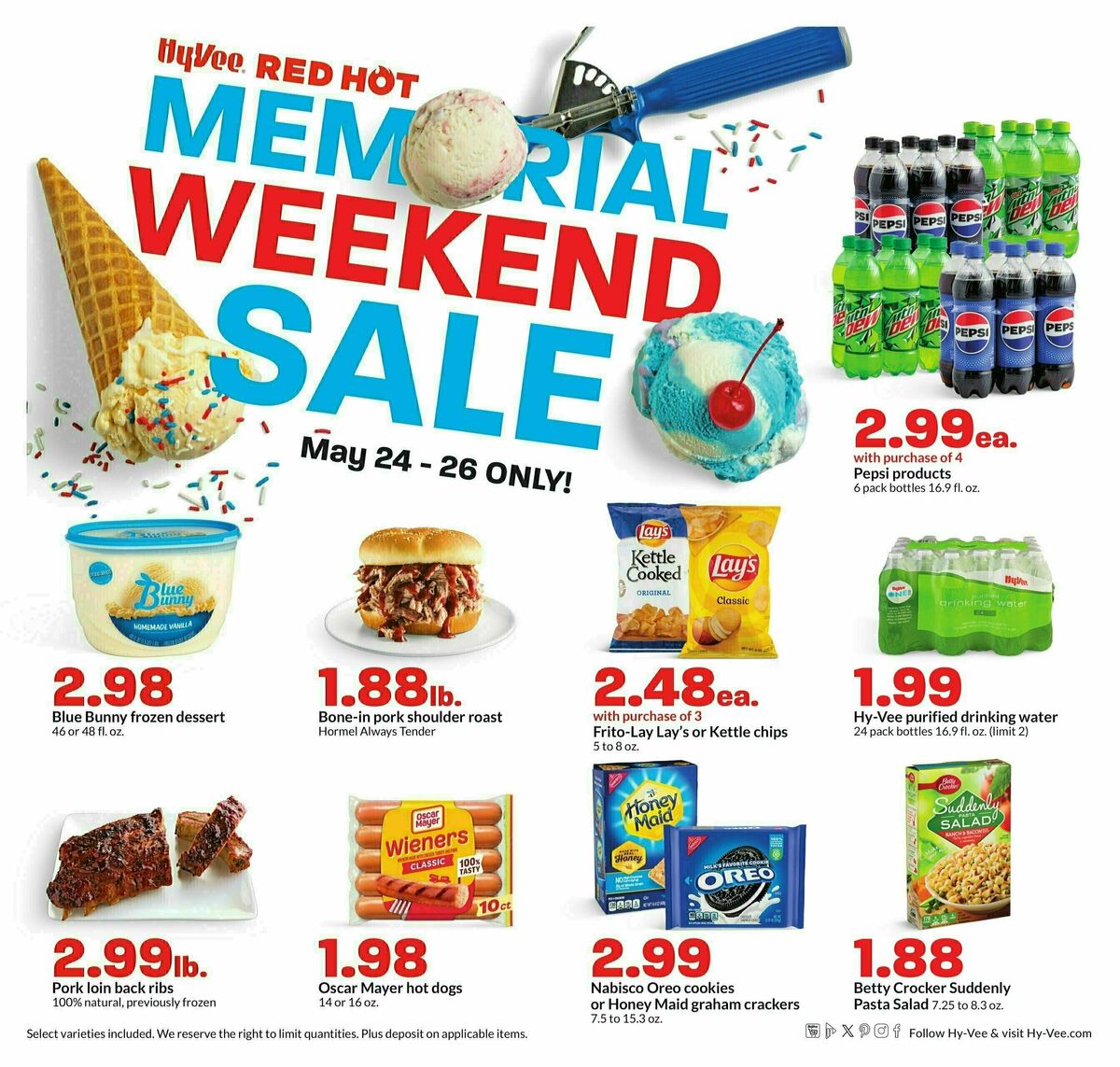 HyVee Memorial Weekend Deals & Ads from May 24