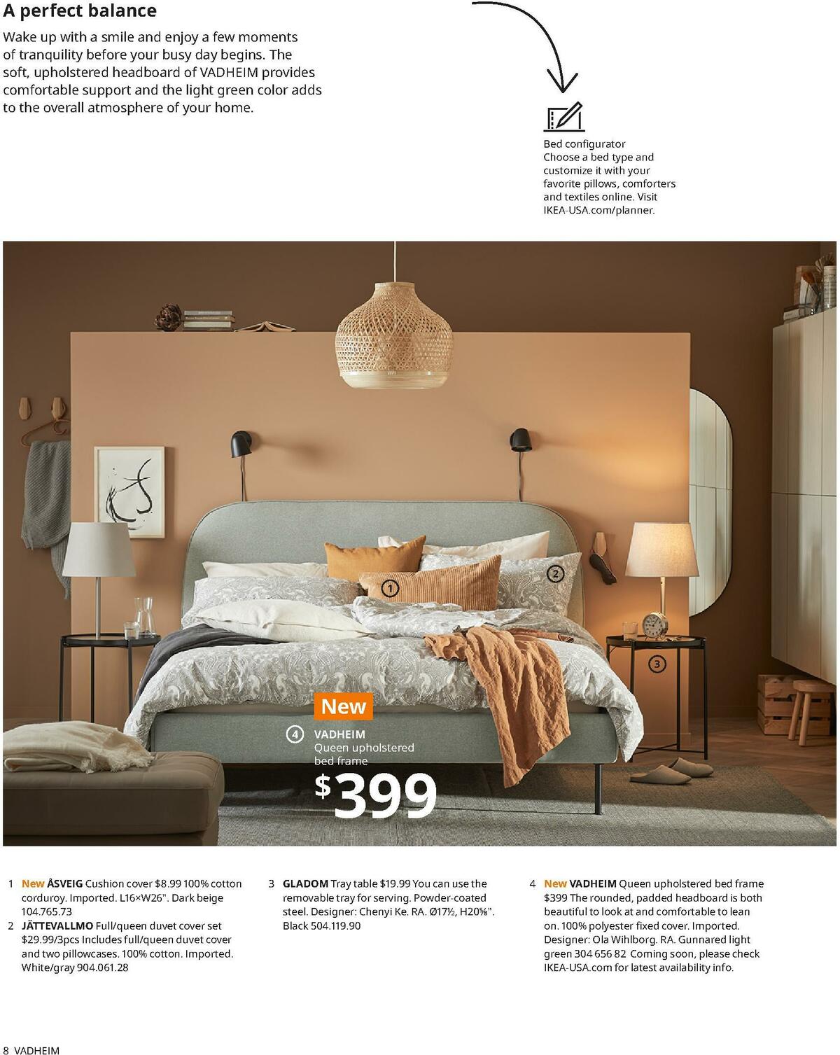 IKEA Bedrooms Brochure 2021 from August 31 - Page 8