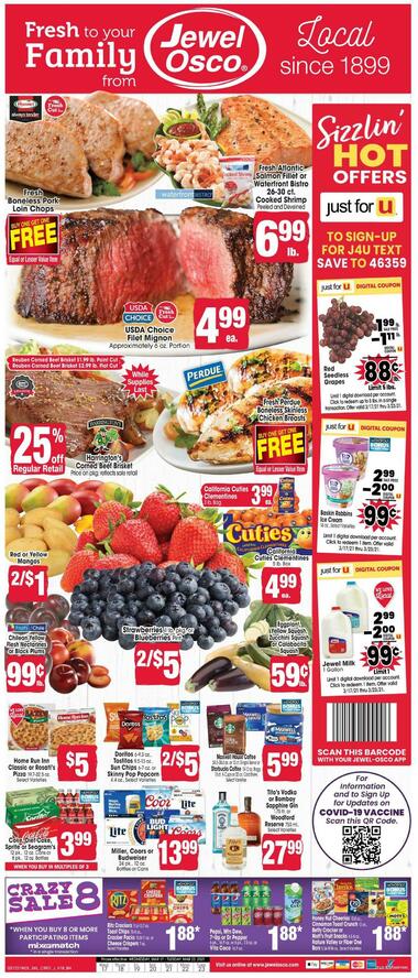 Jewel Osco - Glen Ellyn, IL - Hours & Weekly Ad