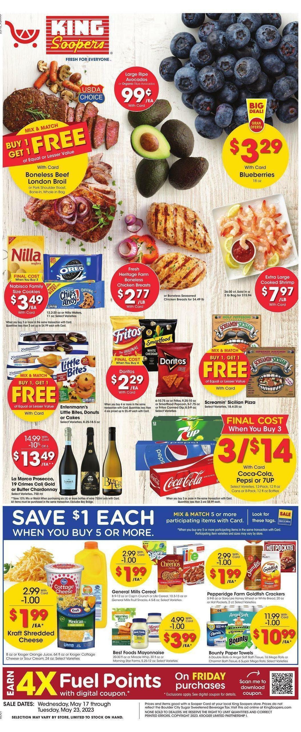 King Soopers Weekly Ad & Deals from May 17