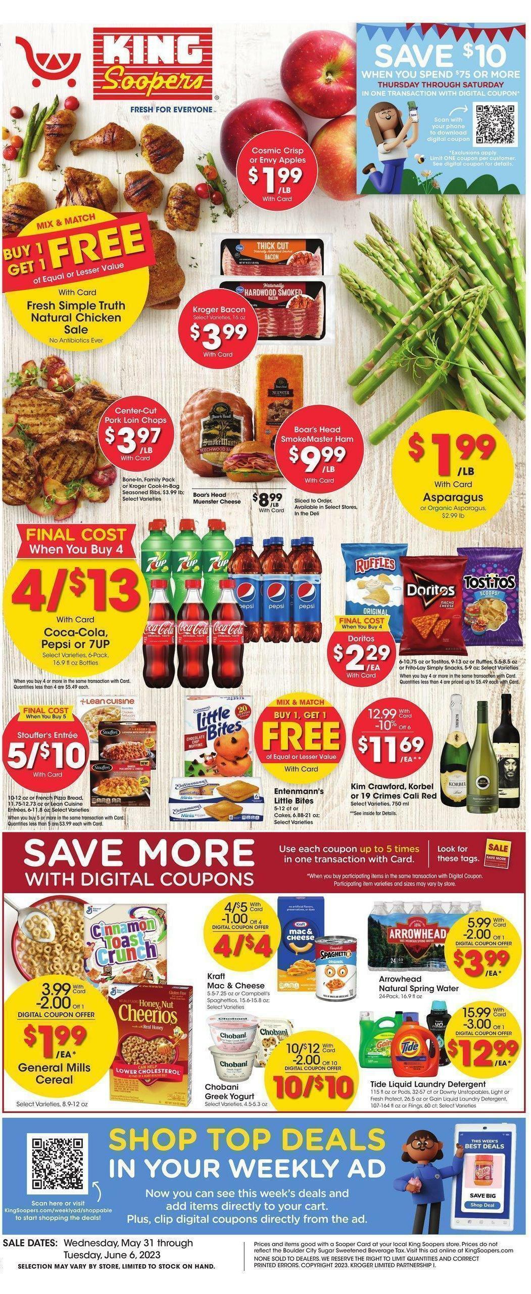 King Soopers Weekly Ad & Deals from May 31