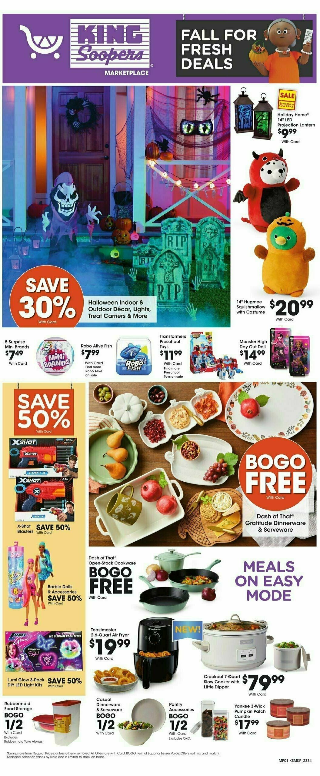 King Soopers Weekly Ad & Deals from September 20