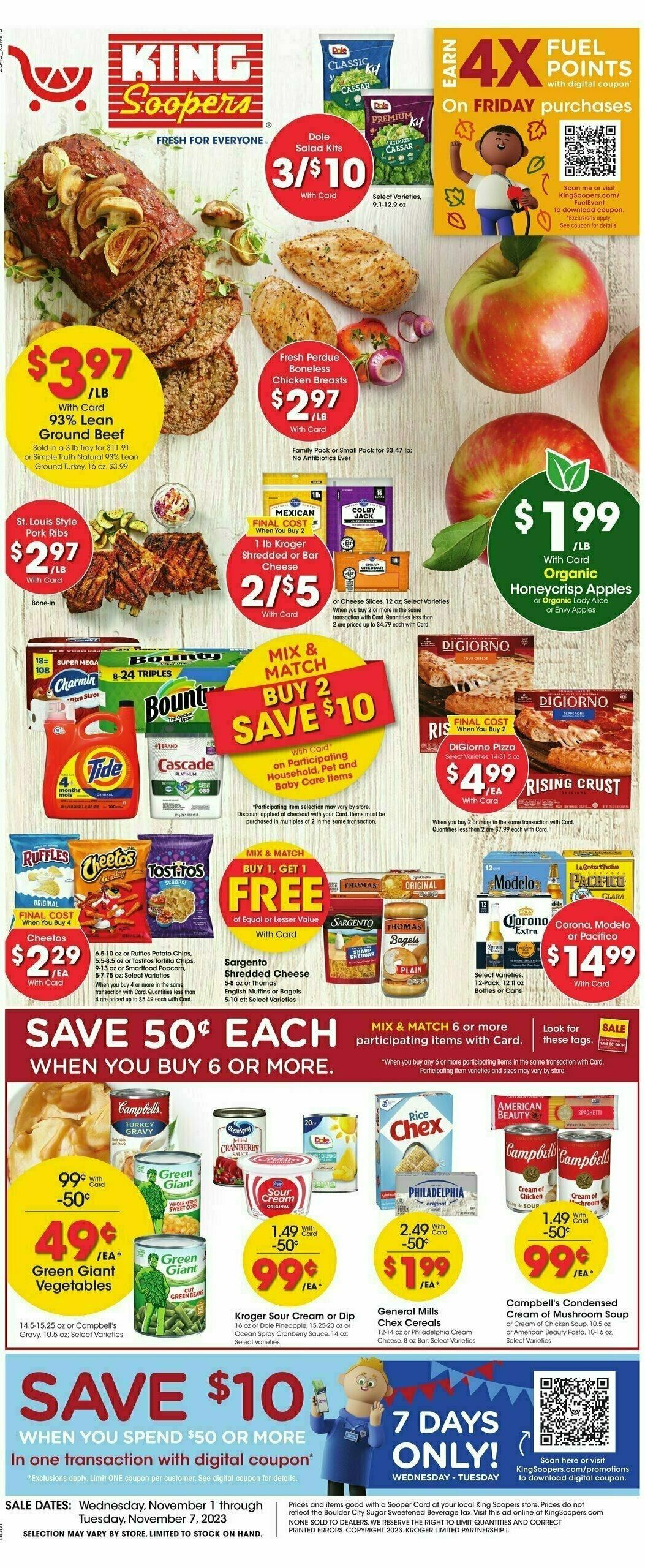 King Soopers Weekly Ad & Deals from November 1