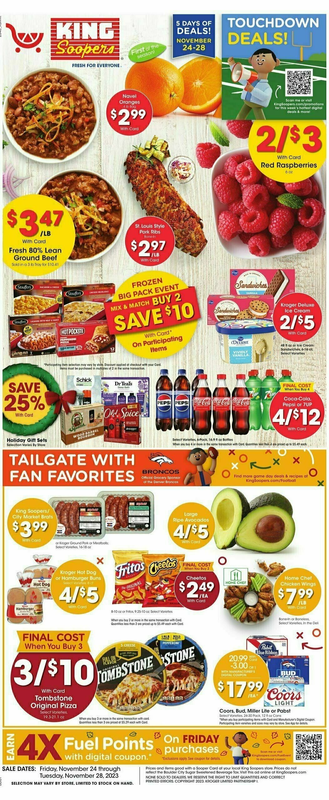 King Soopers Weekly Ad & Deals from November 24