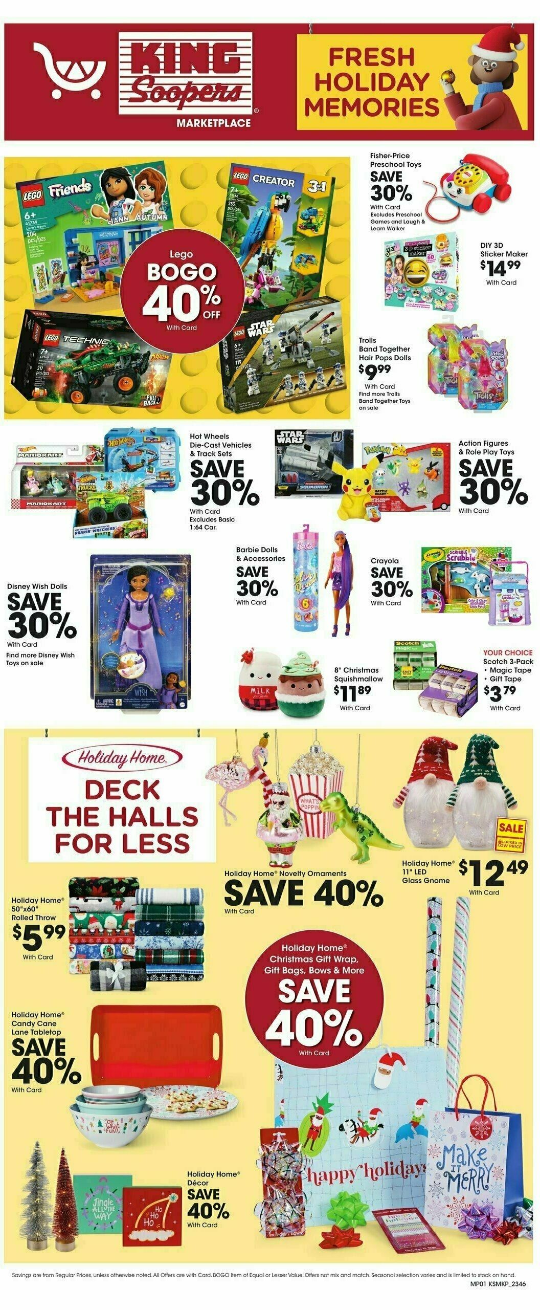 King Soopers Weekly Ad & Deals from December 13