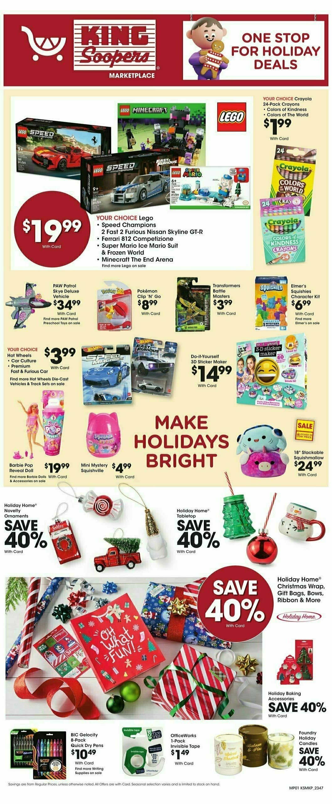 King Soopers Weekly Ad & Deals from December 20