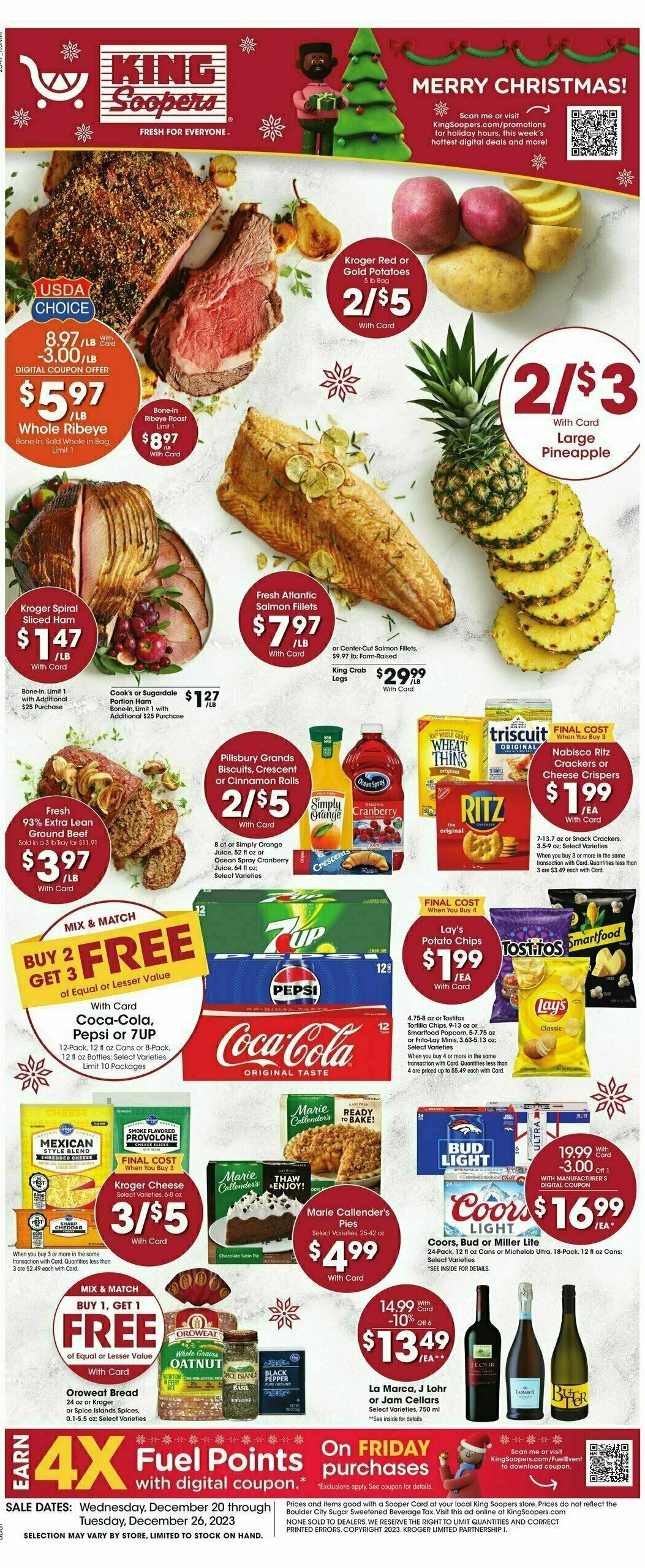 King Soopers Weekly Ad & Deals from December 20