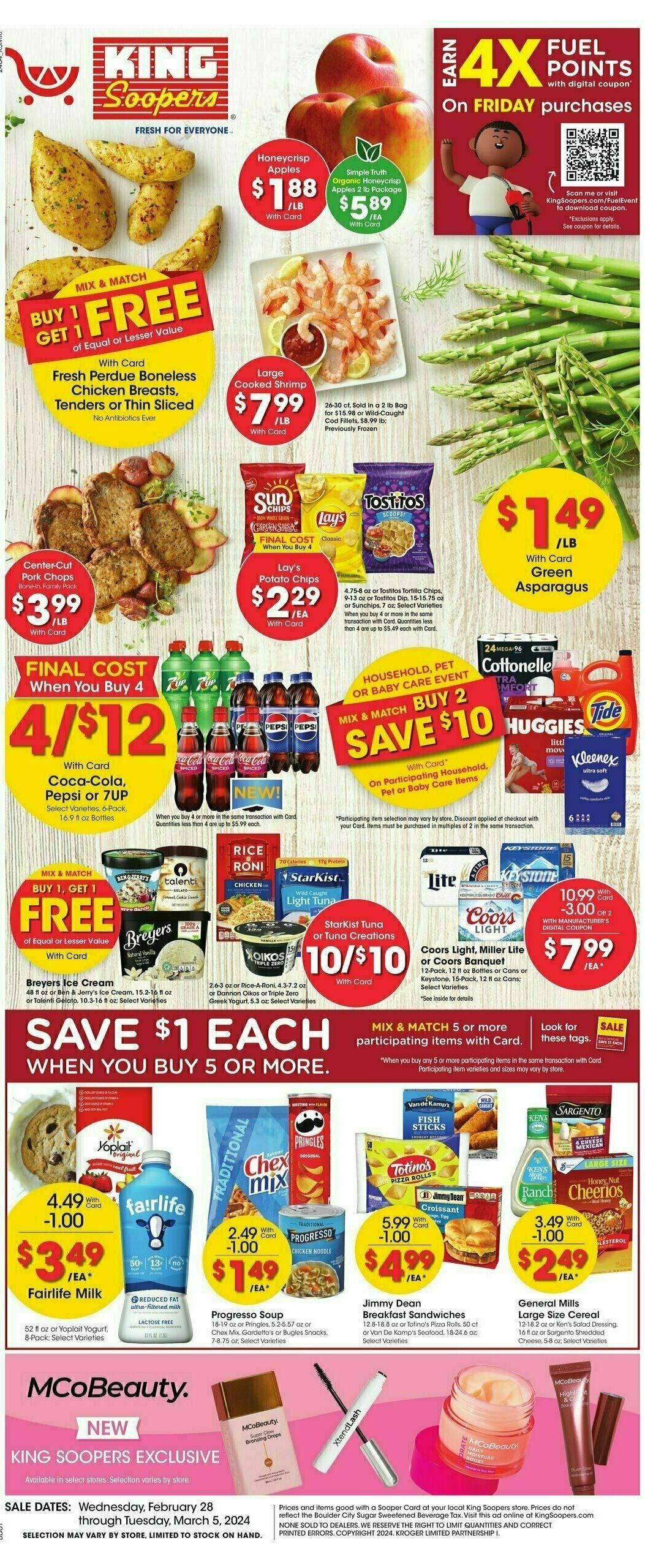 King Soopers Weekly Ad & Deals from February 28