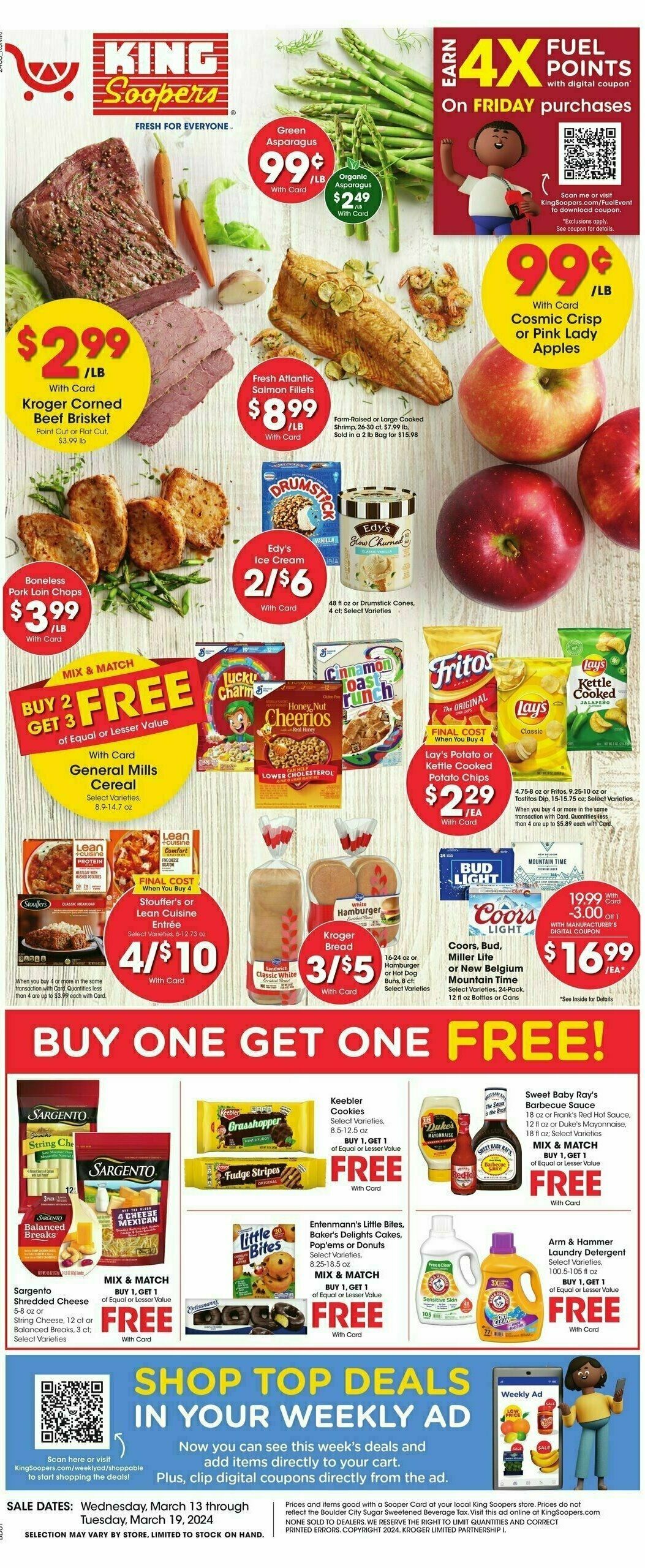 King Soopers Weekly Ad & Deals from March 13