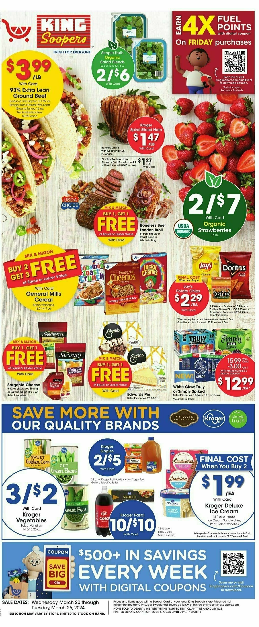 King Soopers Weekly Ad And Deals From March 20