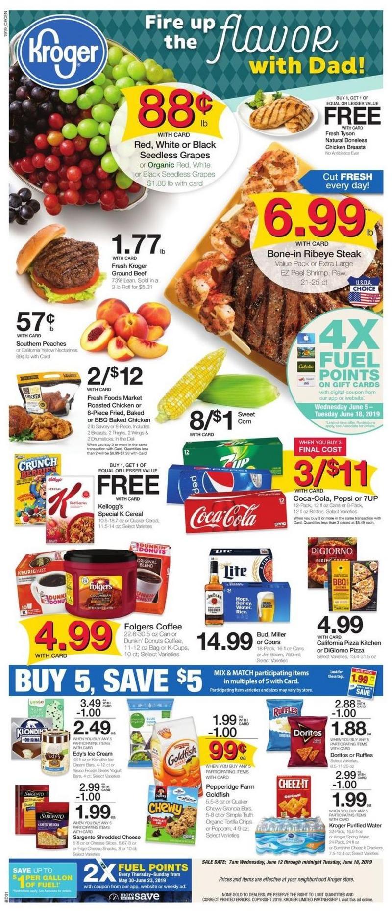 Kroger Weekly Ads & Special Buys from June 12