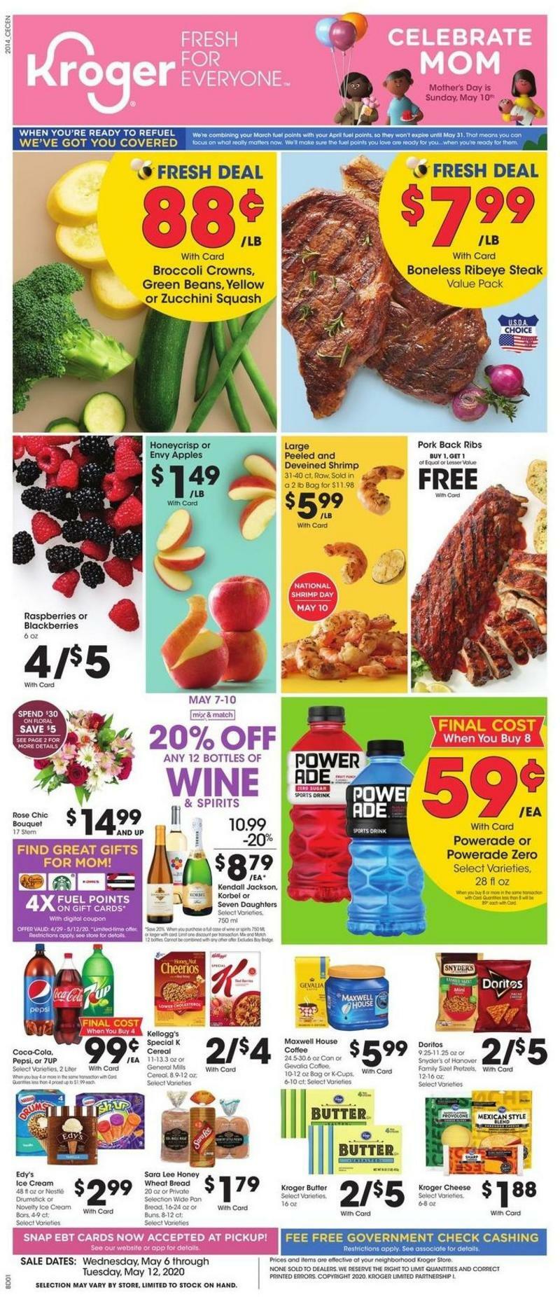 Kroger Weekly Ads & Special Buys from May 6