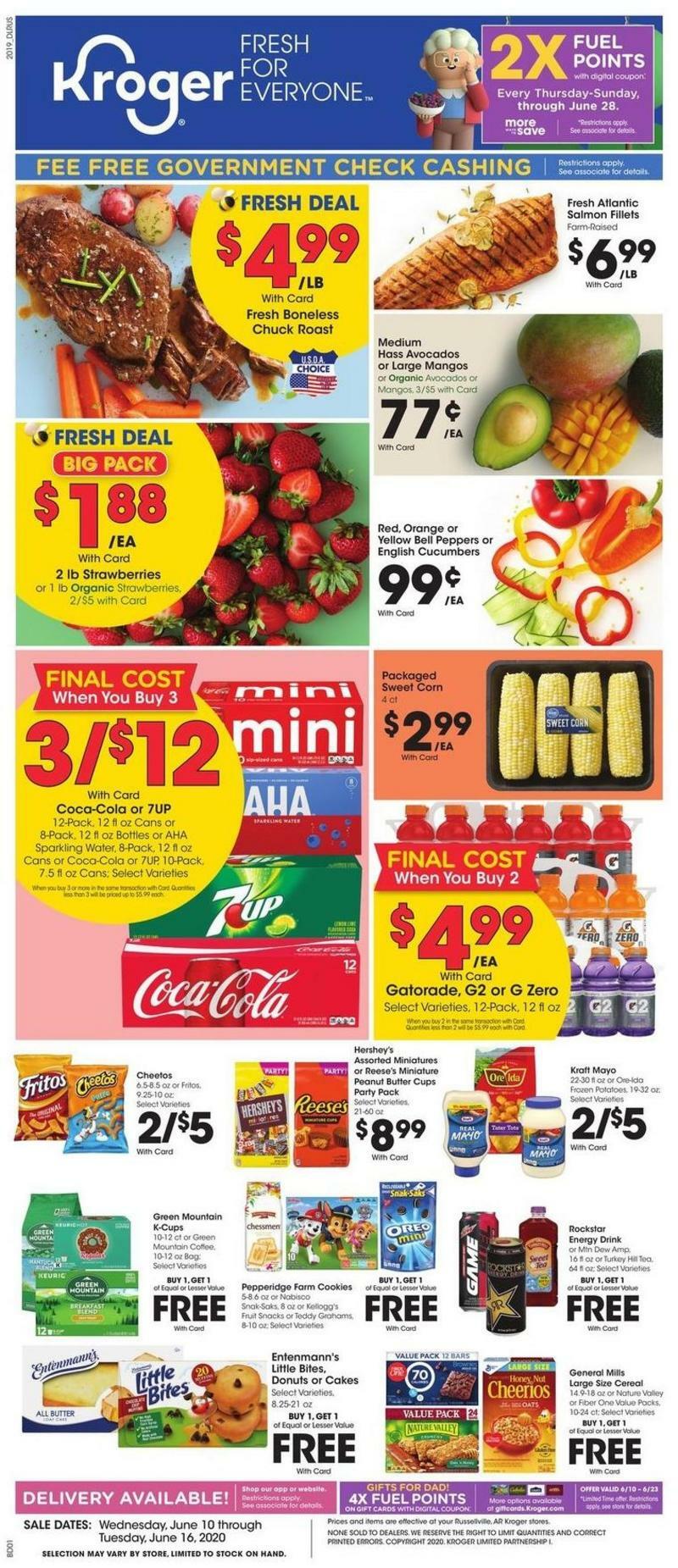 Kroger Weekly Ads & Special Buys from June 10