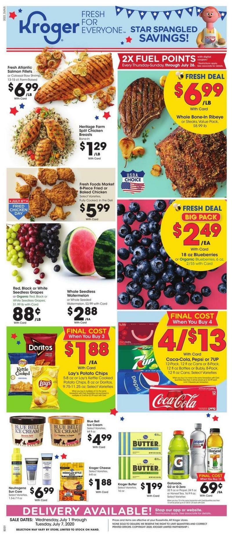 Kroger Weekly Ads & Special Buys from July 1