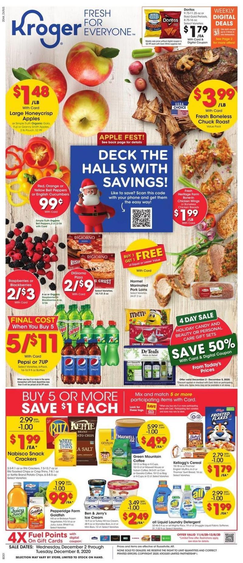 Kroger Weekly Ads & Special Buys From December 2