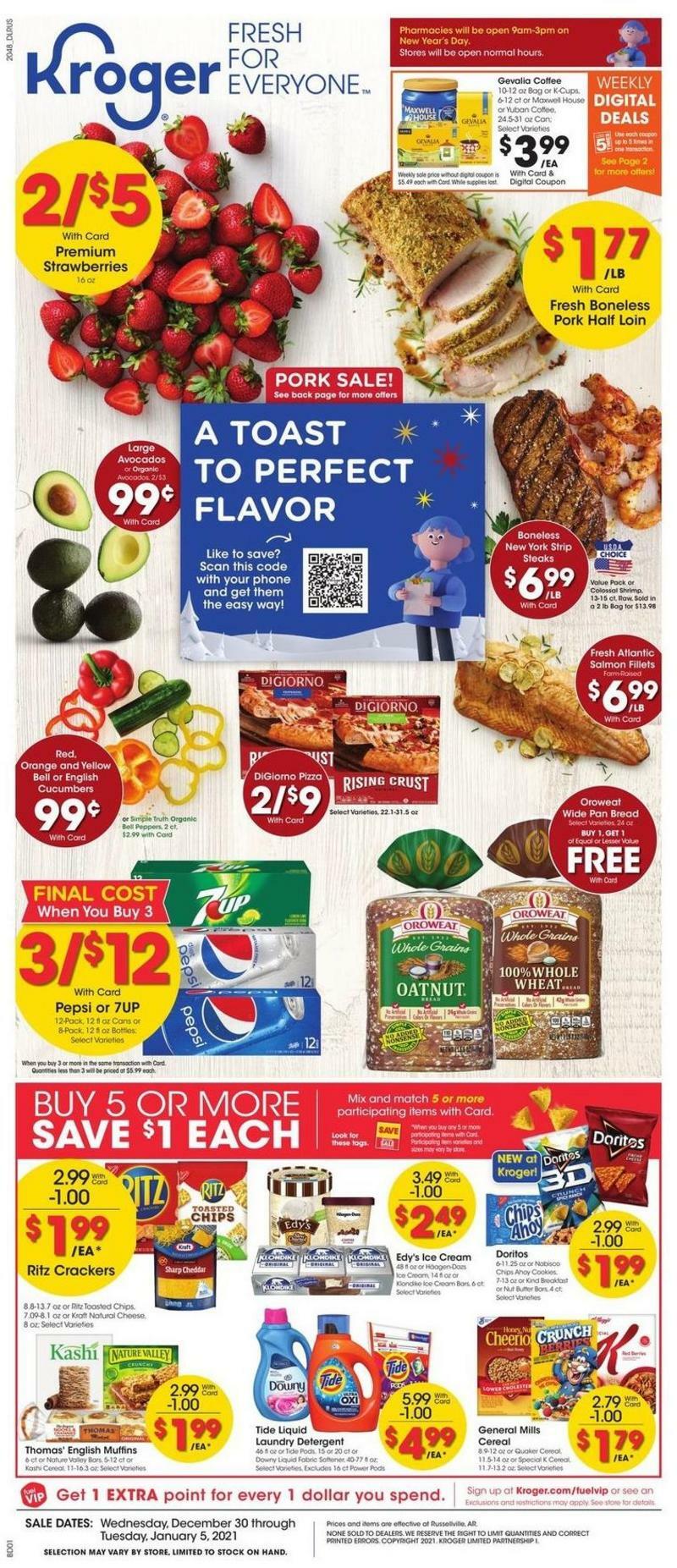 Kroger Weekly Ads & Special Buys From December 30