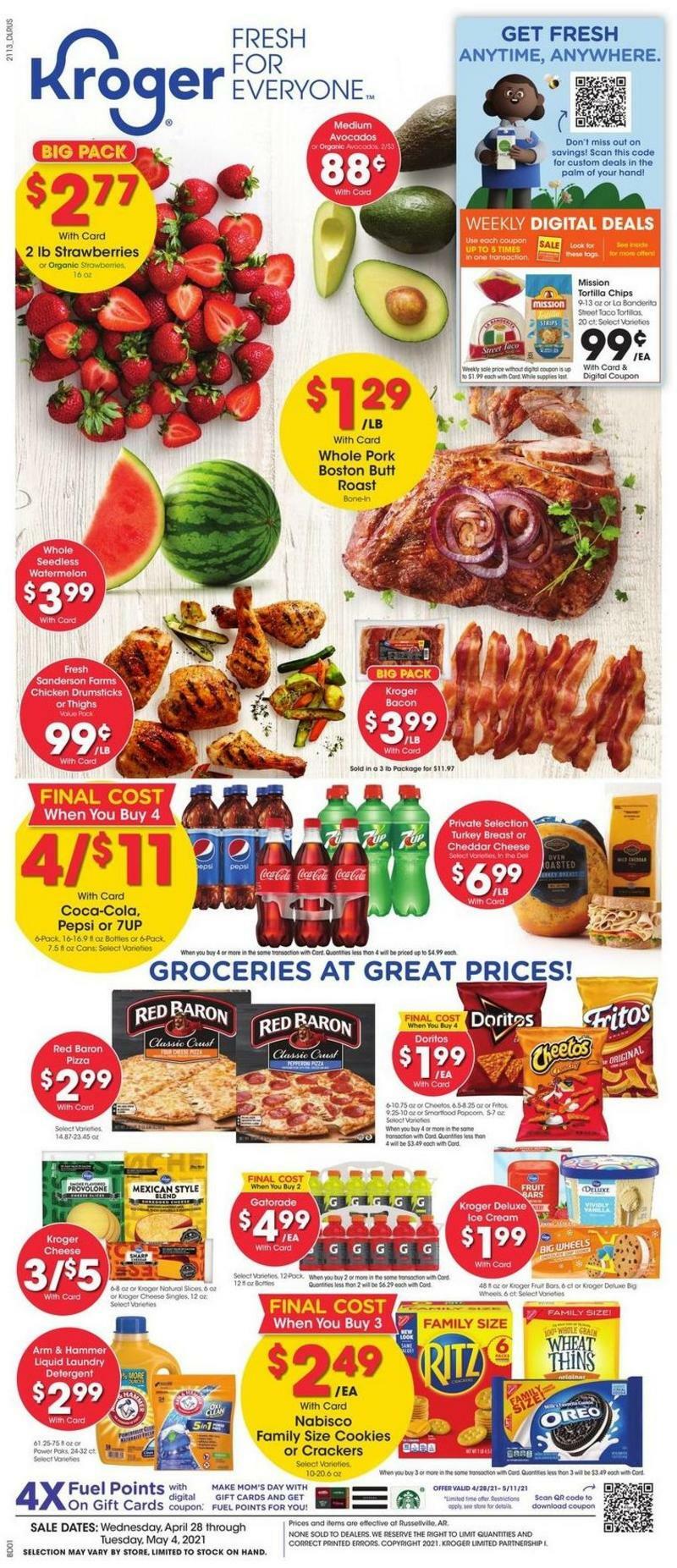 Kroger Weekly Ads &amp; Special Buys from April 28