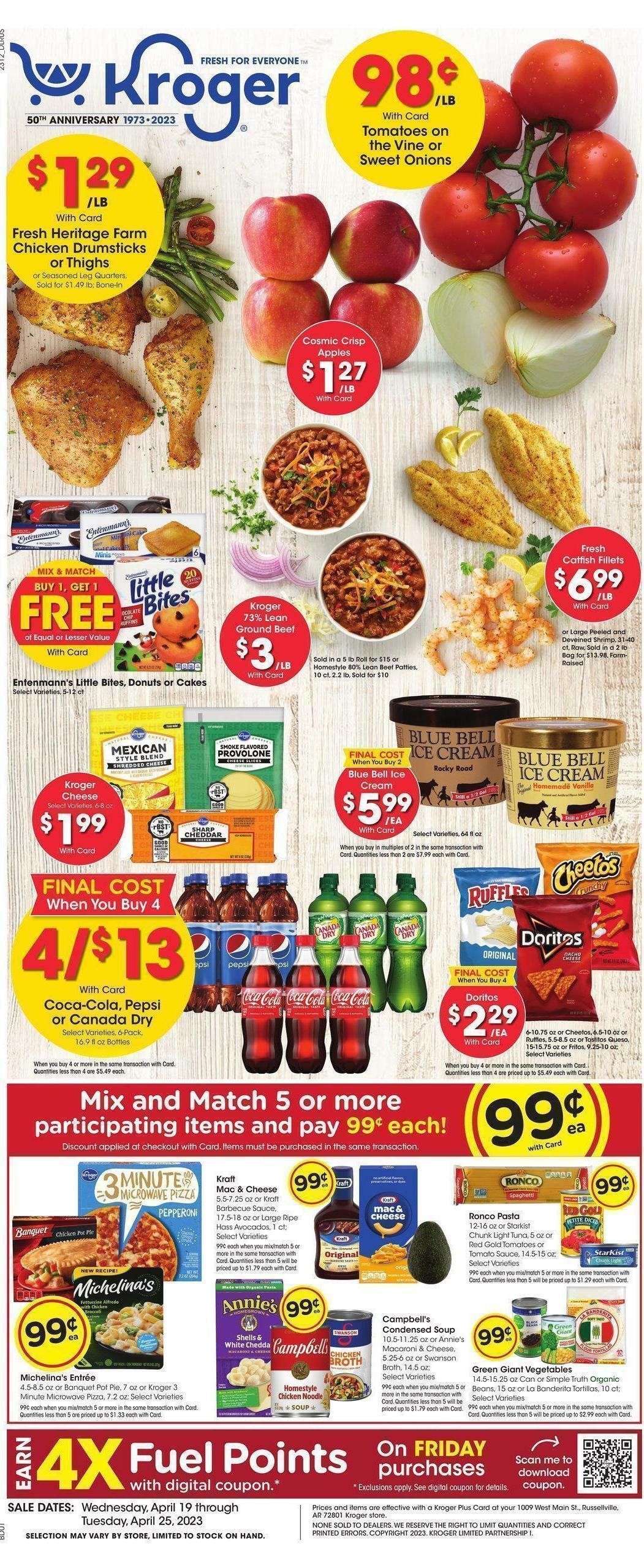 Kroger Weekly Ads & Special Buys from April 19