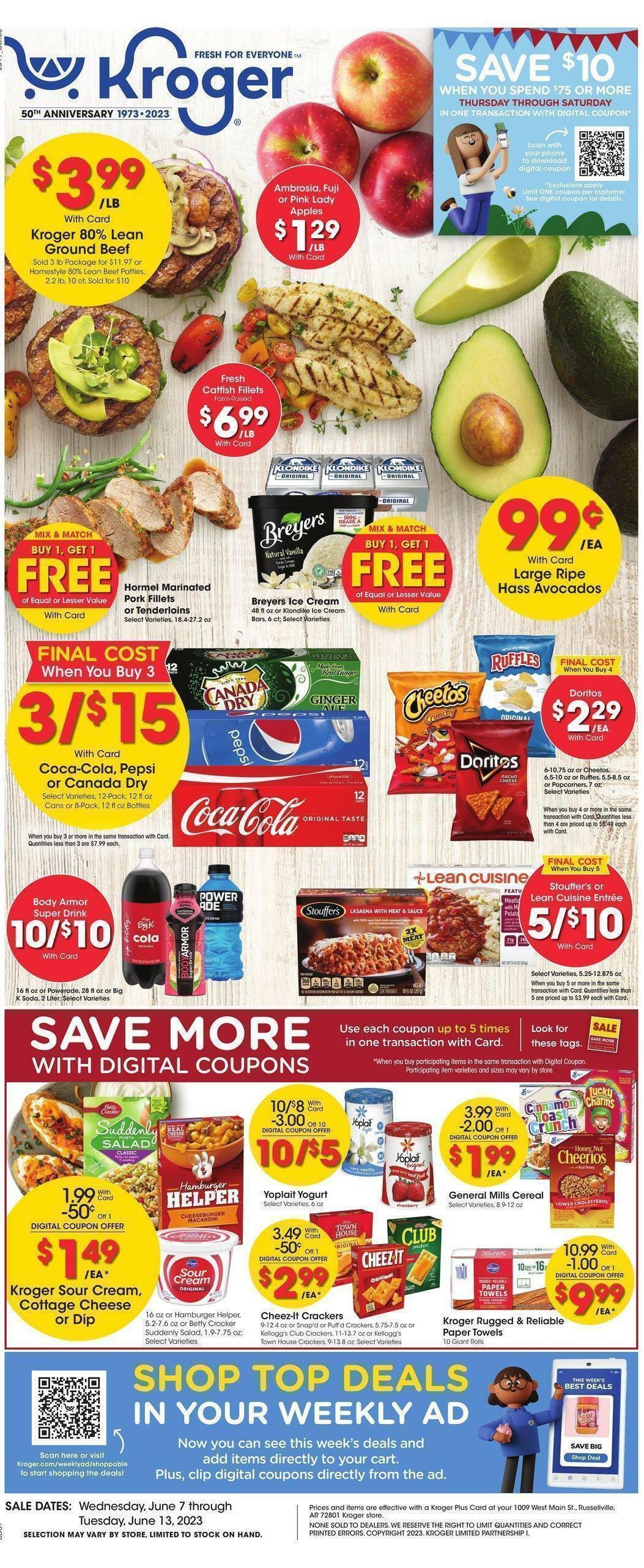 Kroger Weekly Ads & Special Buys from June 7