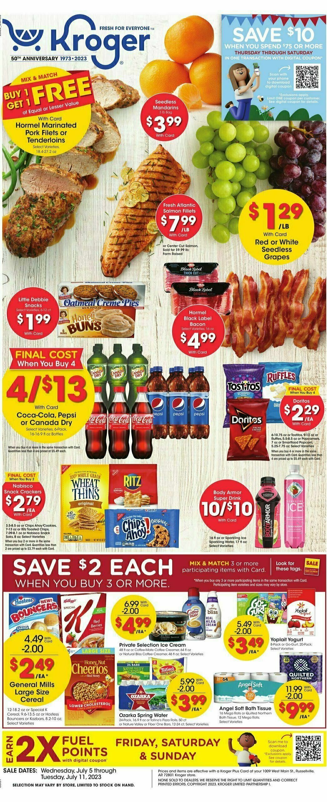 Kroger Weekly Ads & Special Buys from July 5