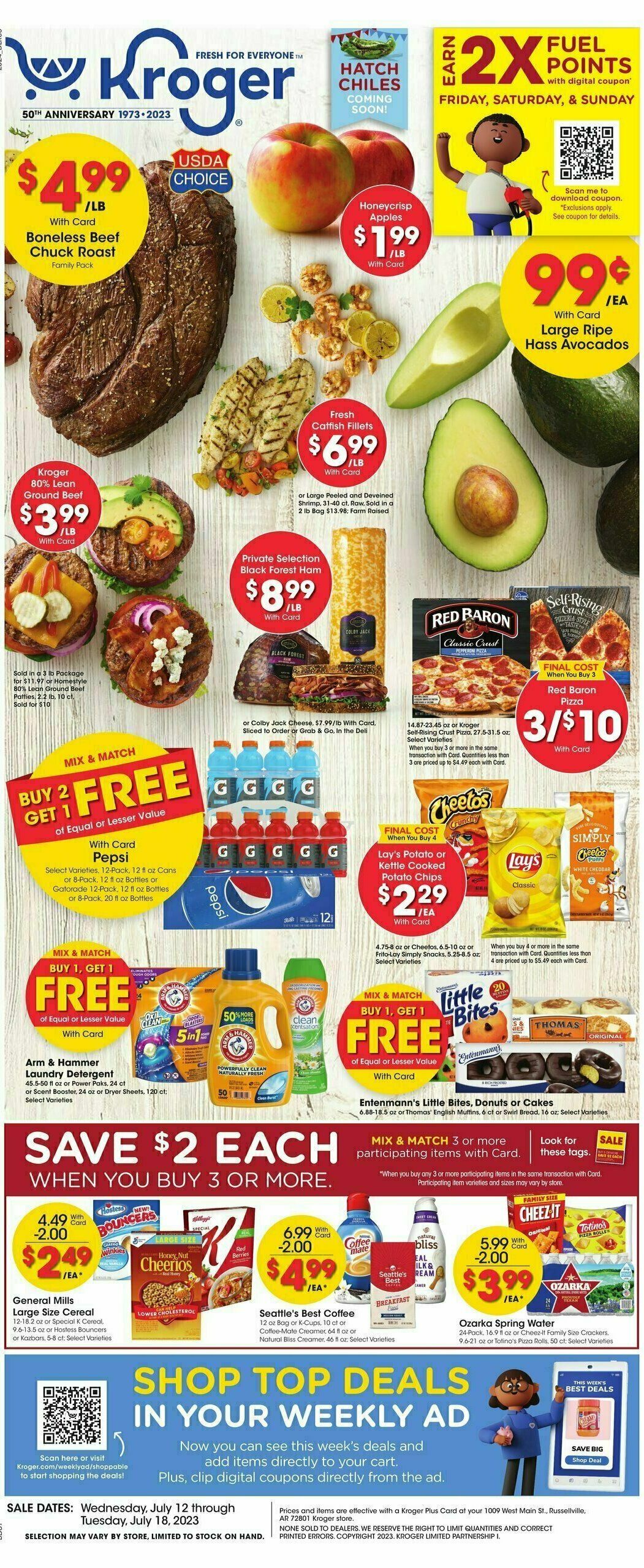 Kroger Weekly Ads & Special Buys from July 12