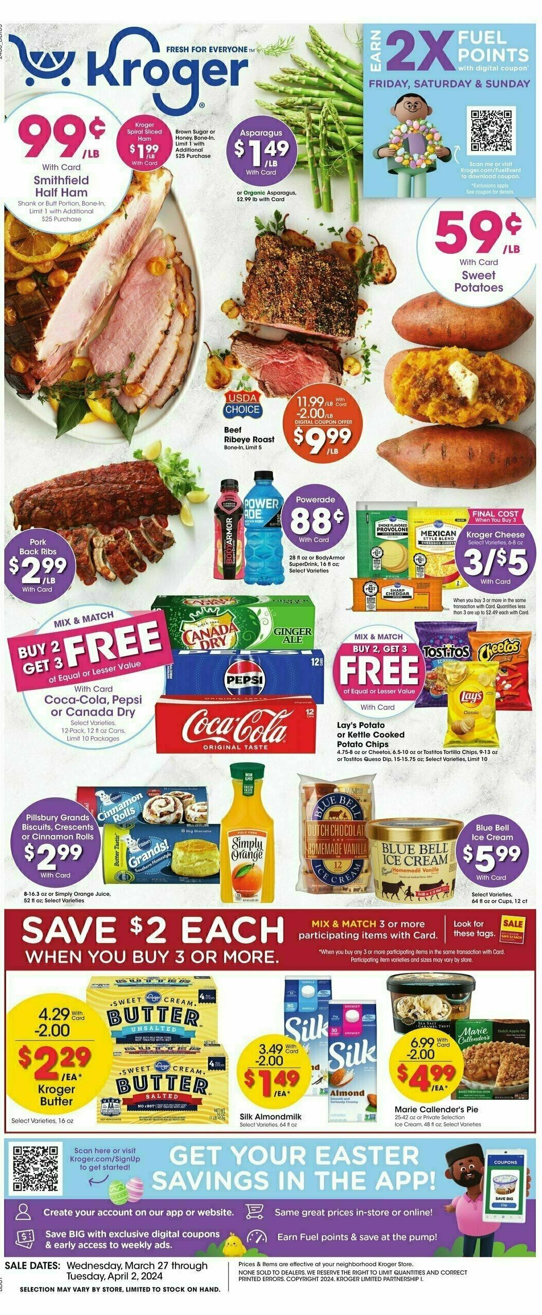 Kroger Weekly Ads & Special Buys From March 27