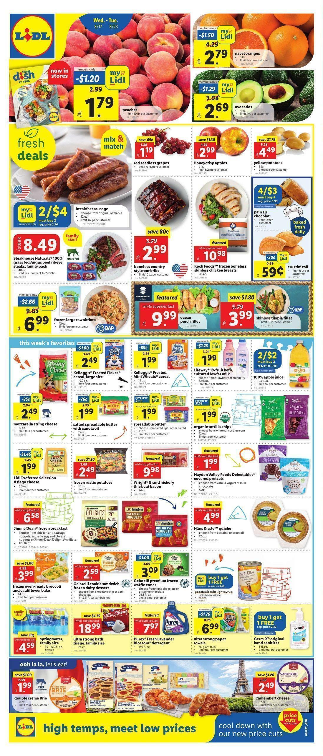 LIDL US - Weekly Ad & Specials from August 17