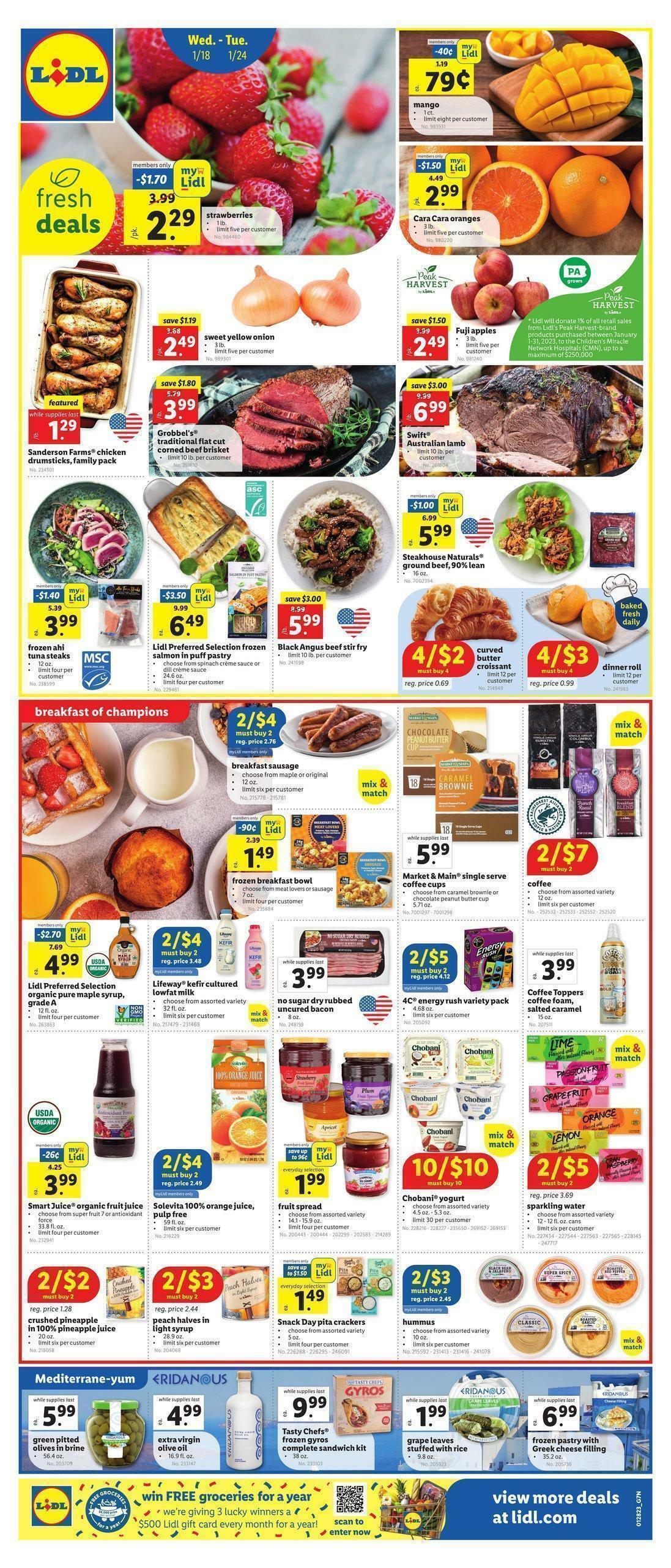 LIDL US - Weekly Ad & Specials from January 18