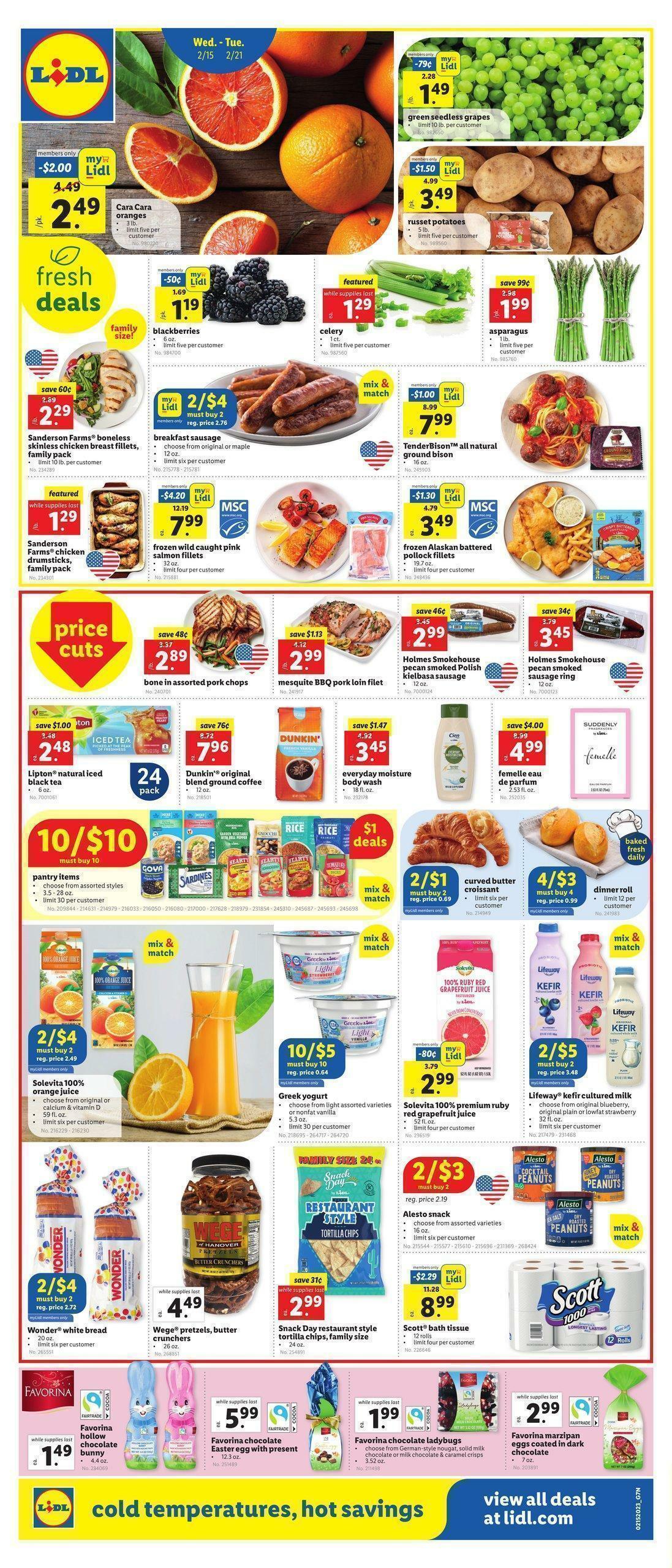 LIDL US Weekly Ad & Specials from February 15