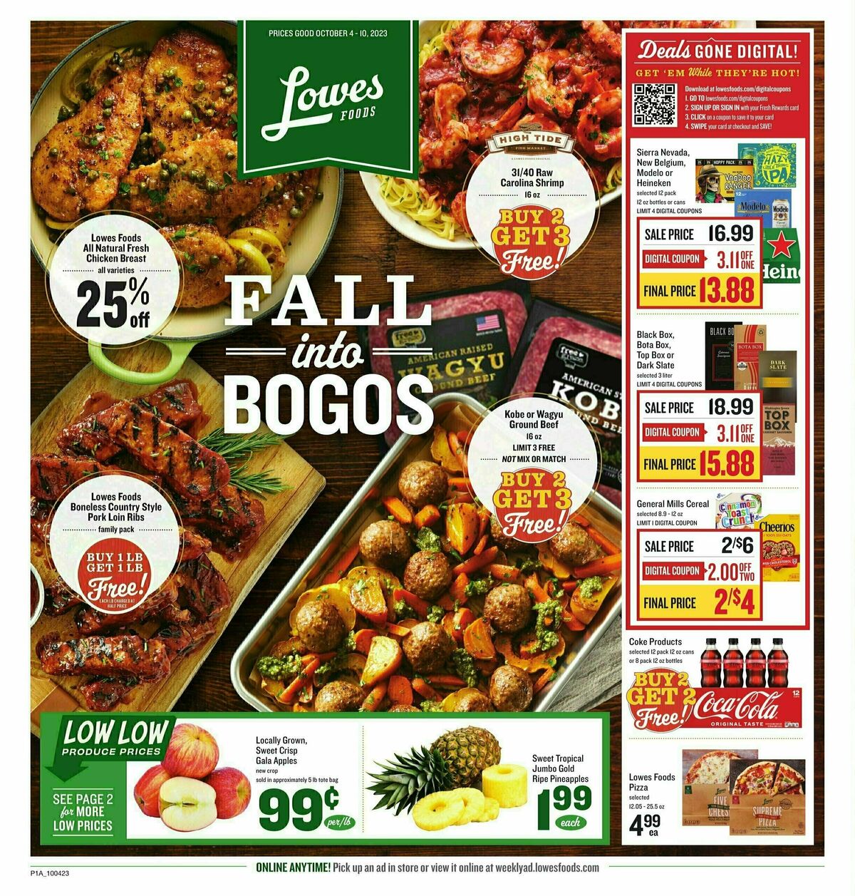 Lowes Foods Weekly Ad from October 4