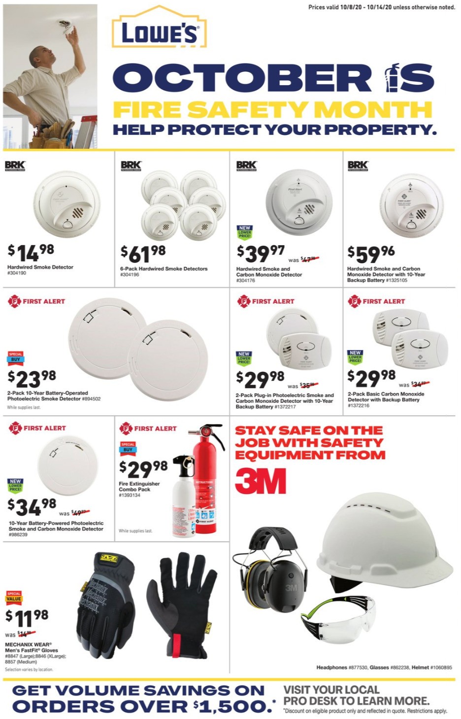 Lowe's Pro Ad from October 8