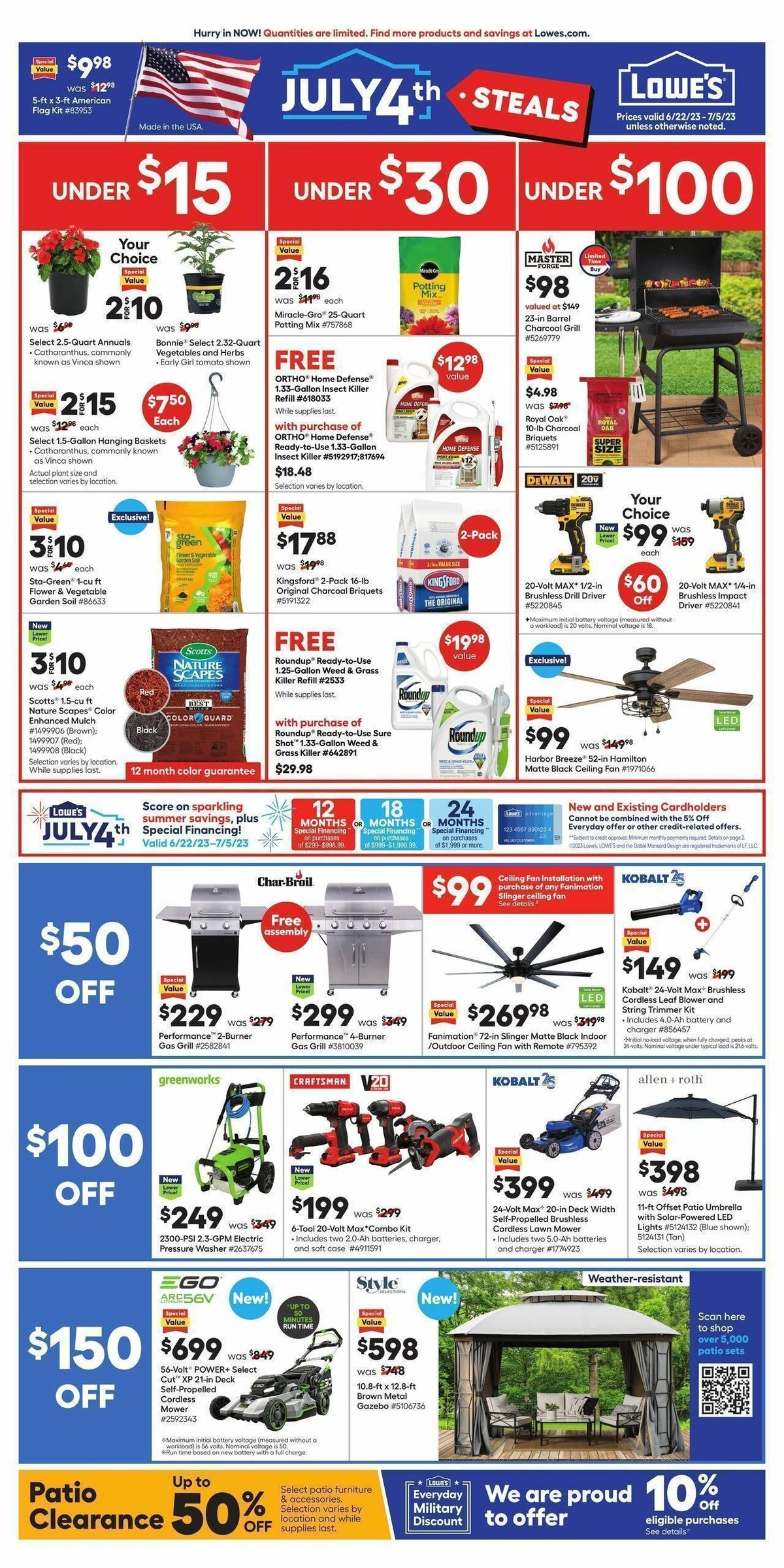 Lowe's Weekly Ads & Deals from June 22