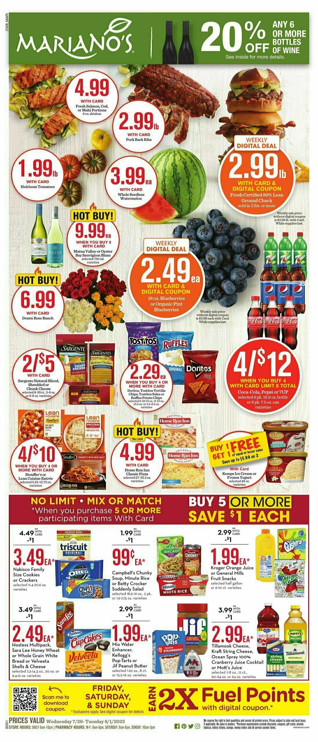 Mariano's Weekly Ad & Deals from July 26