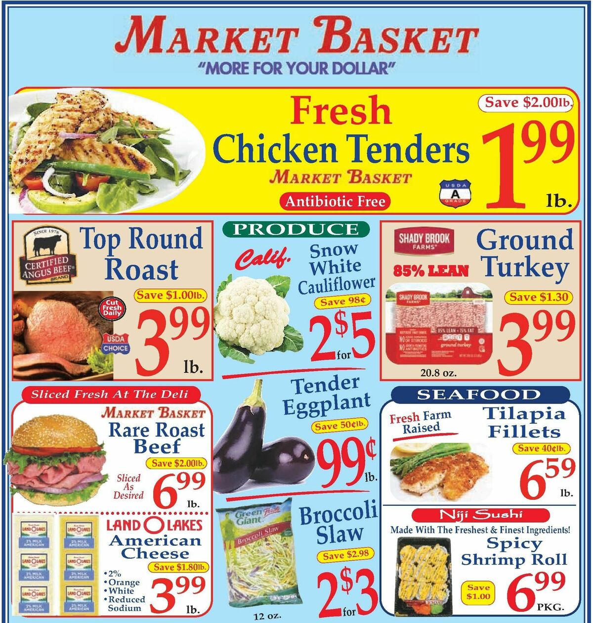 Market Basket Flyer from August 27