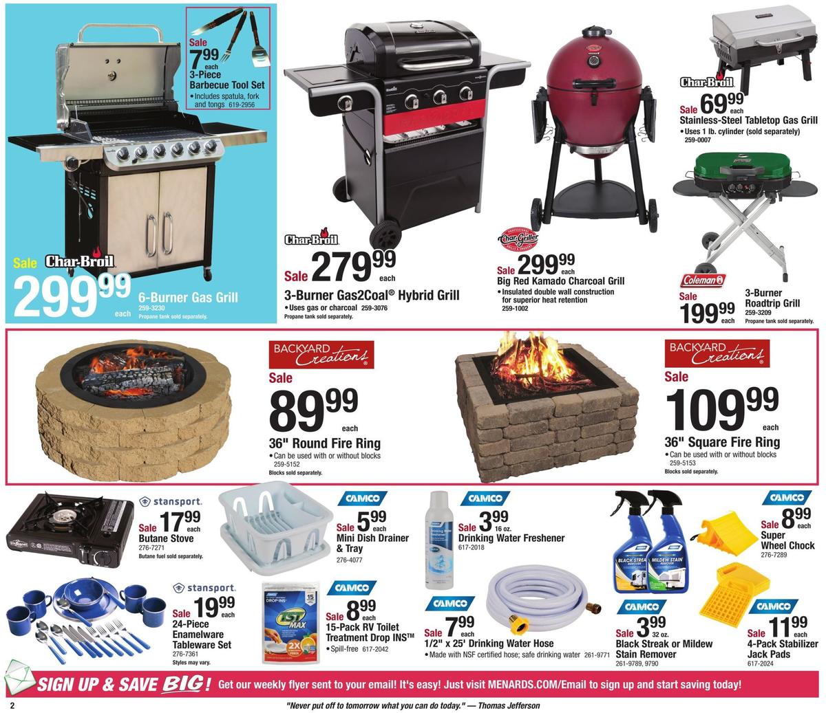 Menards 4th of July Sale Weekly Ads & Special Buys from June 30 Page 2