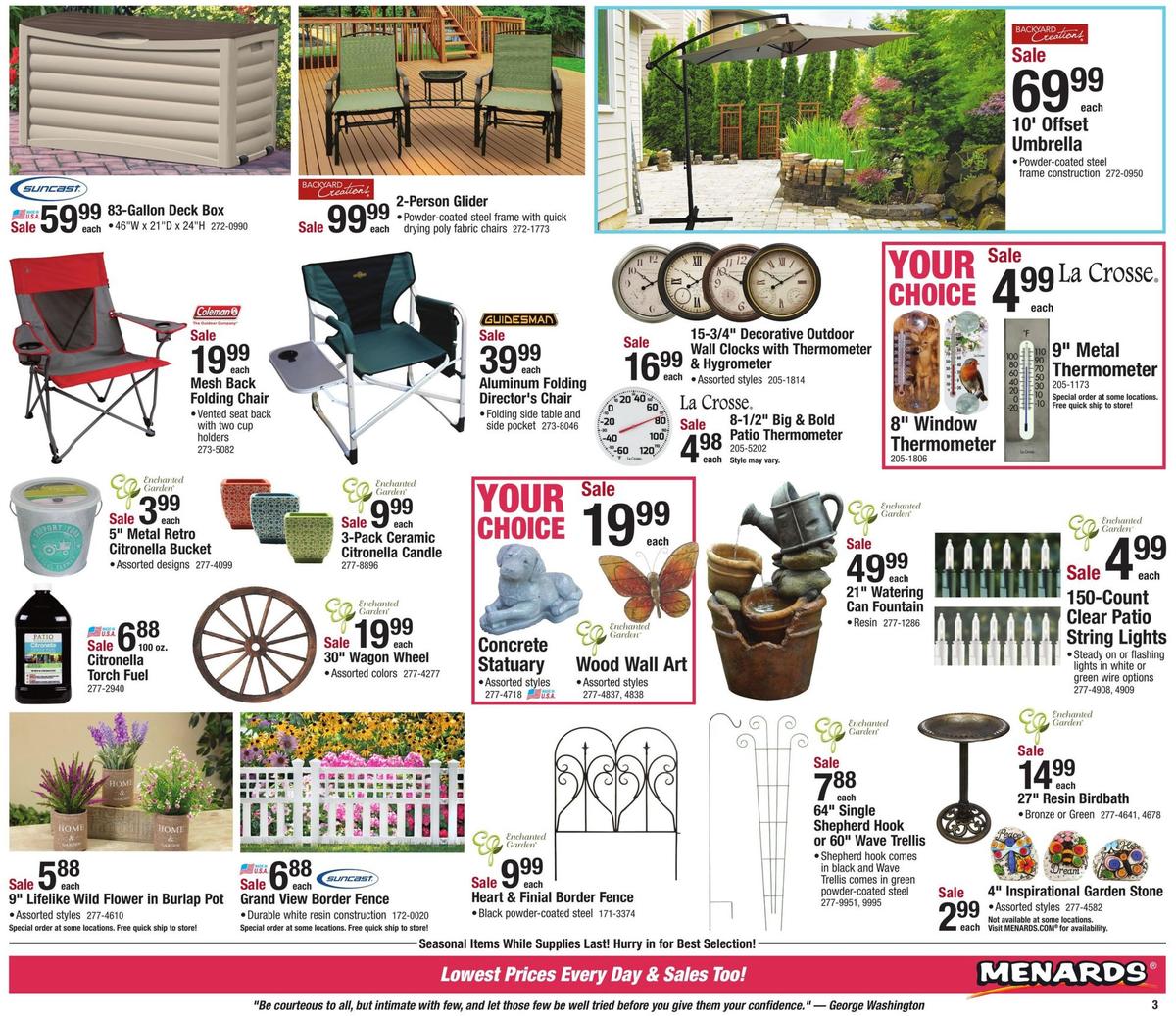 Menards 4th of July Sale Weekly Ads & Special Buys from June 30 - Page 4