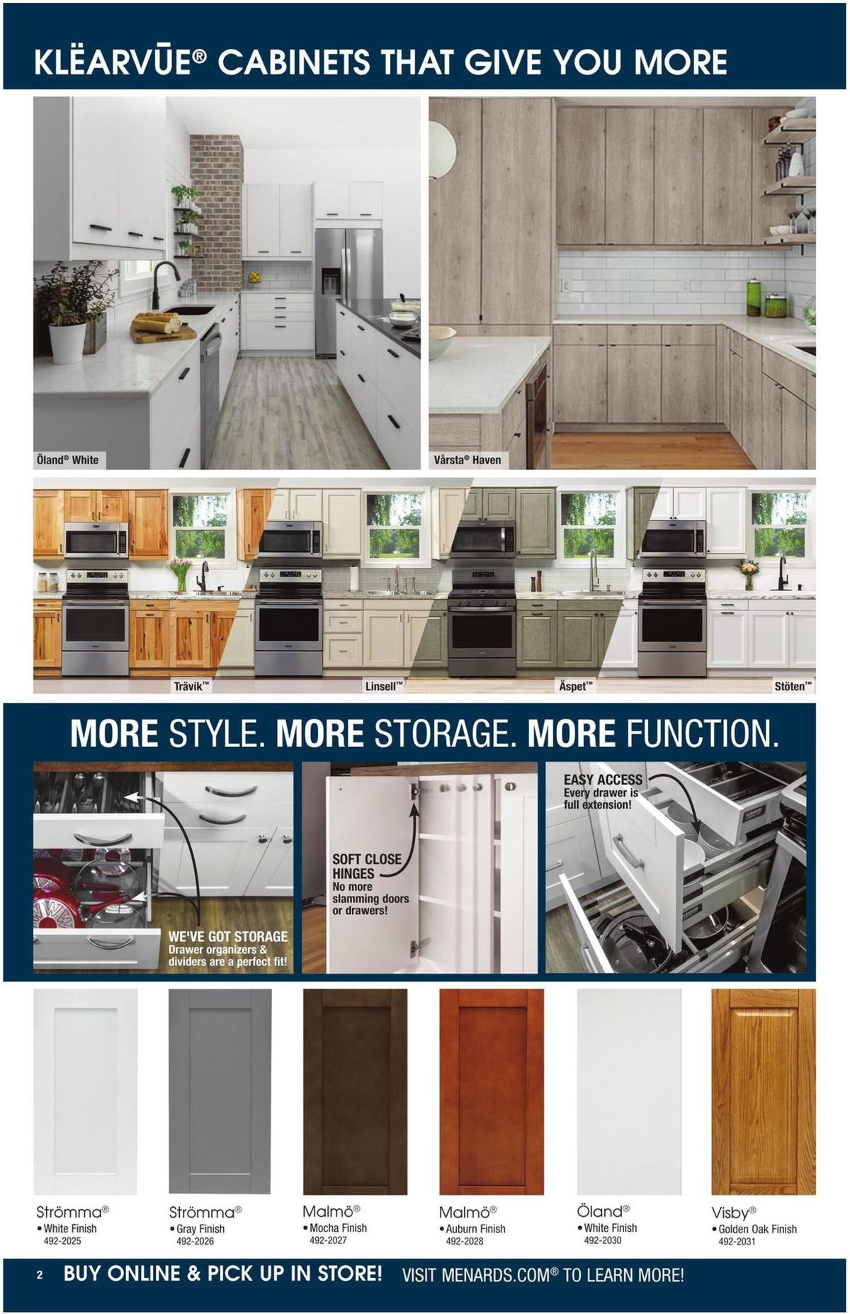 Menards Kitchen & Appliance Catalog Weekly Ads & Special Buys from