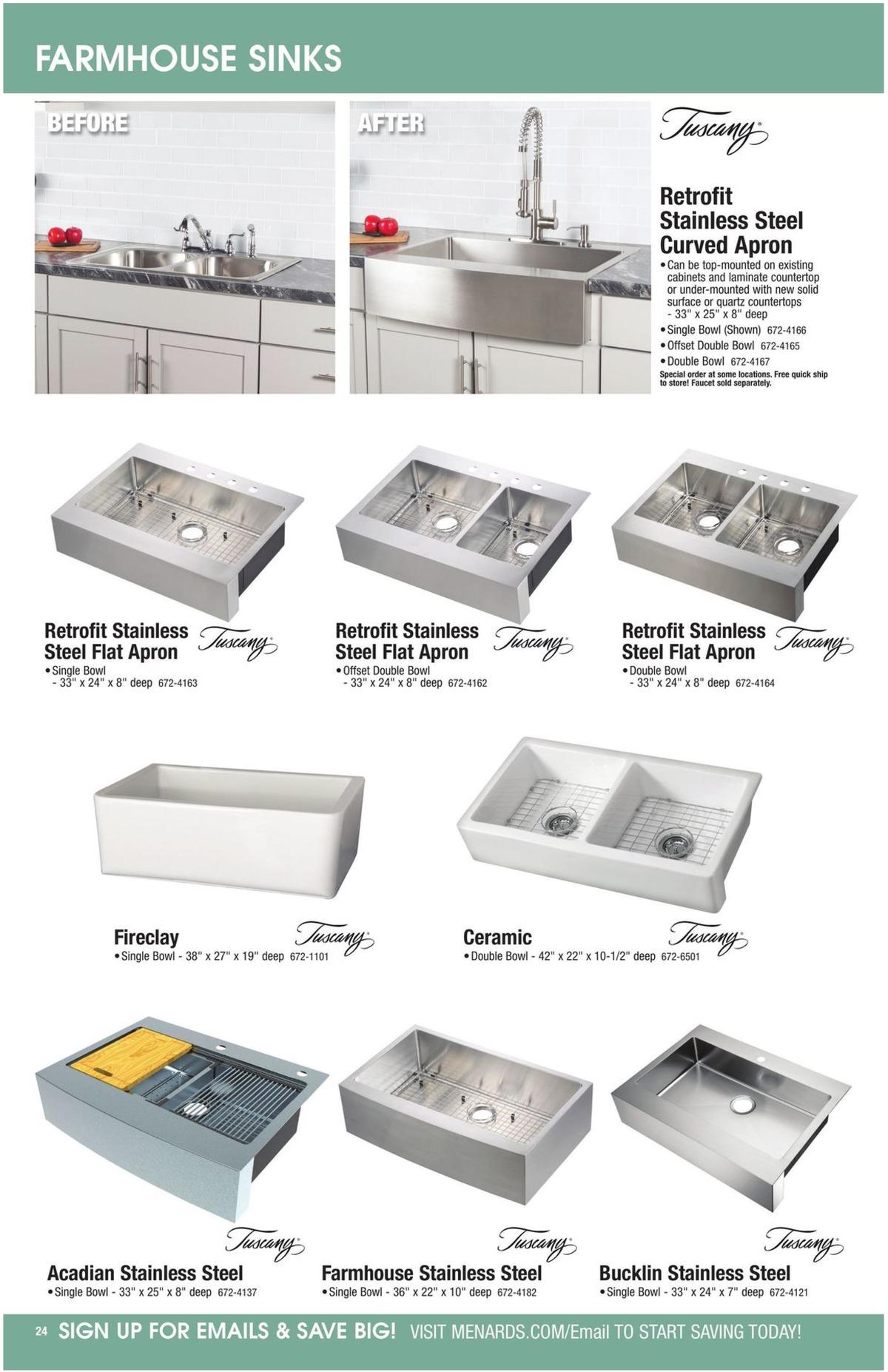 Menards Kitchen & Appliance Catalog Weekly Ads & Special Buys for