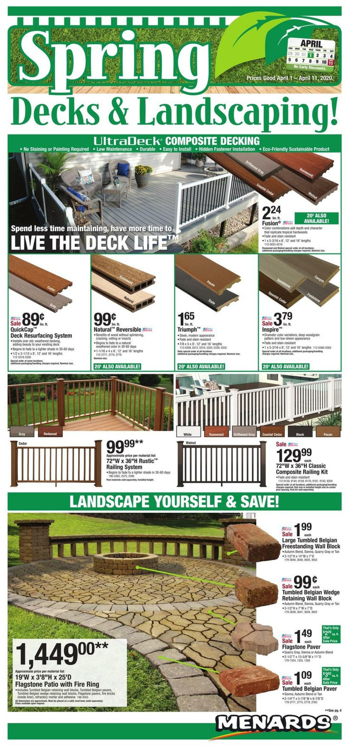 Menards Deck Package At Kandice Corder Blog