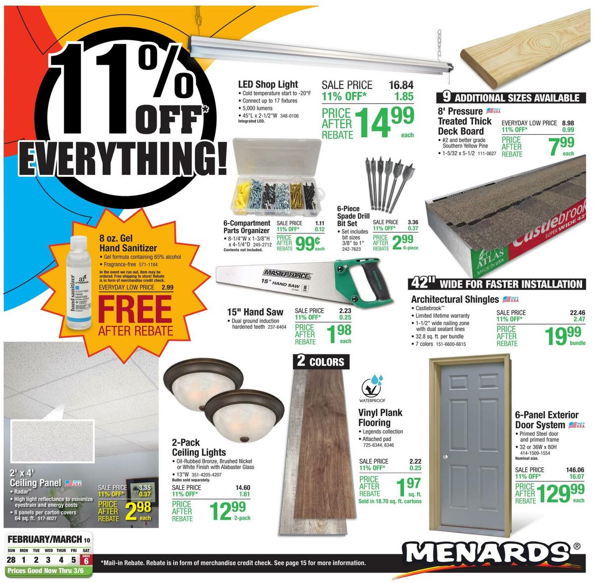 Menards Weekly Ads & Special Buys From February 28