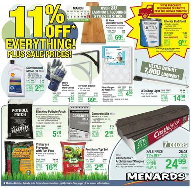 Menards - Moline, IL - Hours & Weekly Ad